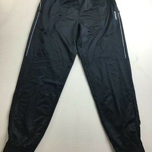 Stanno Men's Black Track Pant Solid Side Zipper Activewear Size US XXL